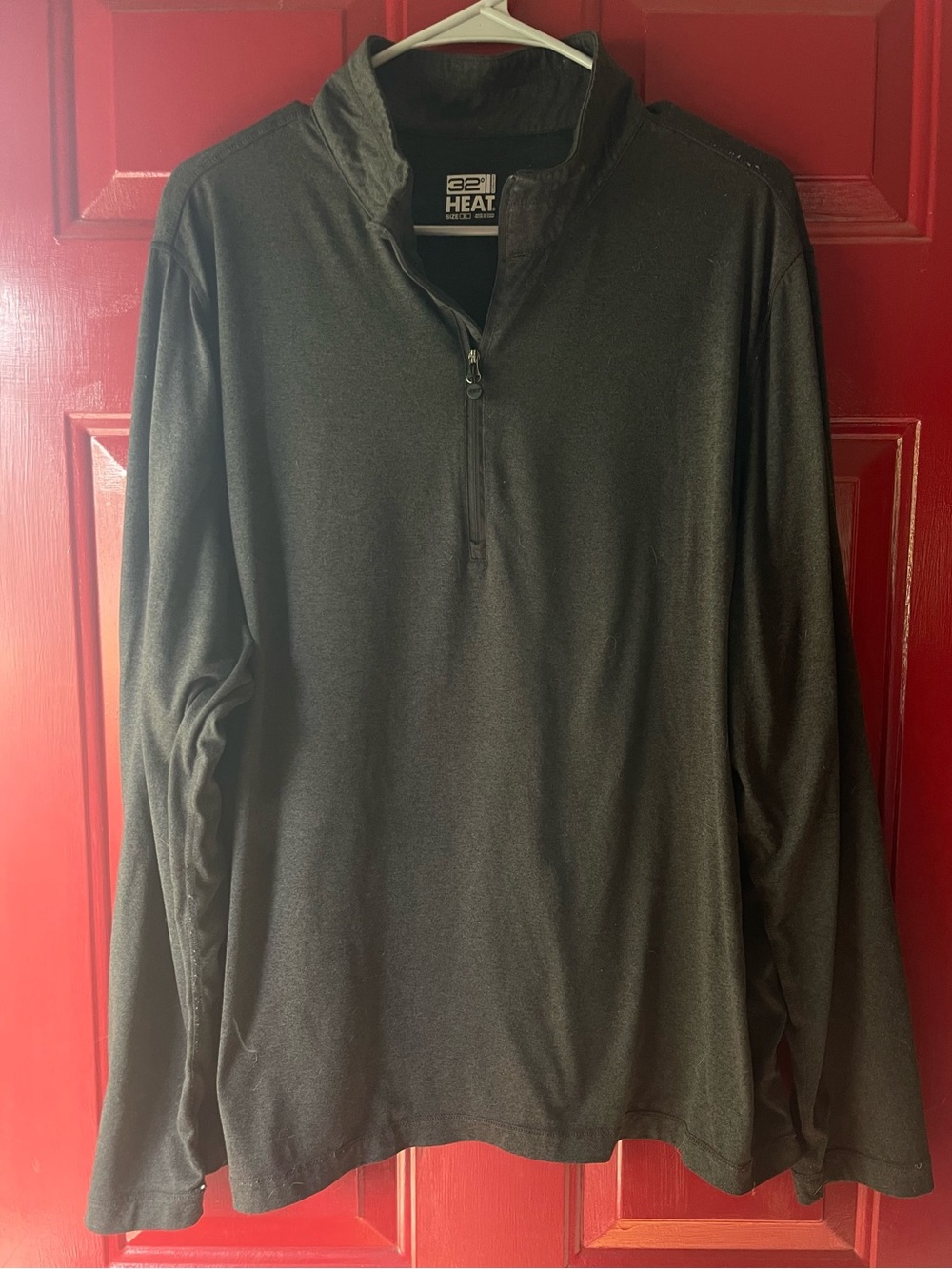 32 Degrees Men’s Black Half-Zip Performance Pullover